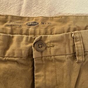 Old Navy Men's Ultimate Straight Pants - Tan